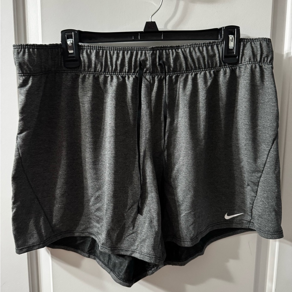 Nike Women's Dark Gray Athletic Dri-FIT Shorts